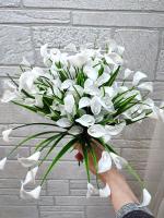 Каллы мини искусственное растение В35 см